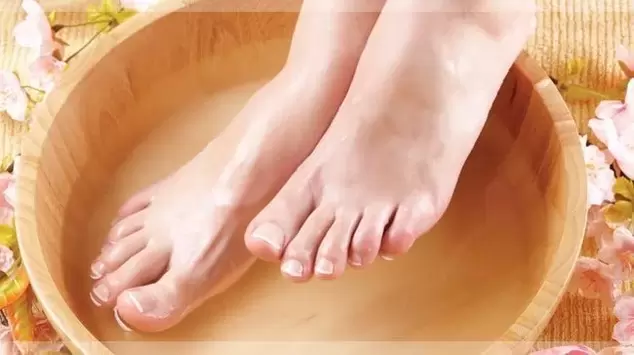 baño de pés para varices