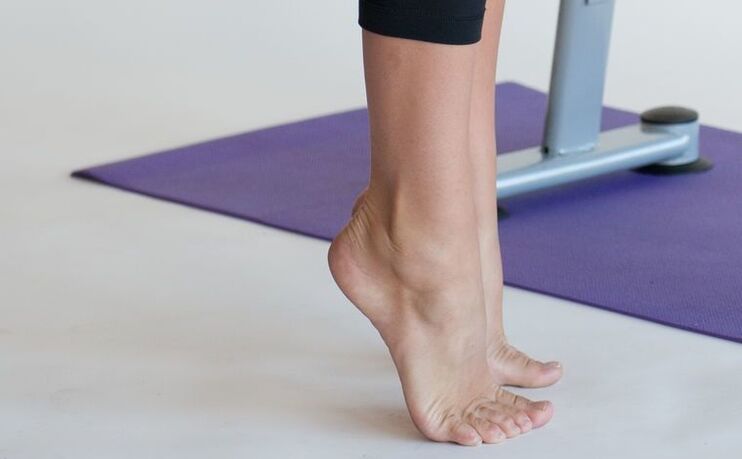 exercicio nos dedos dos pés para a prevención de varices